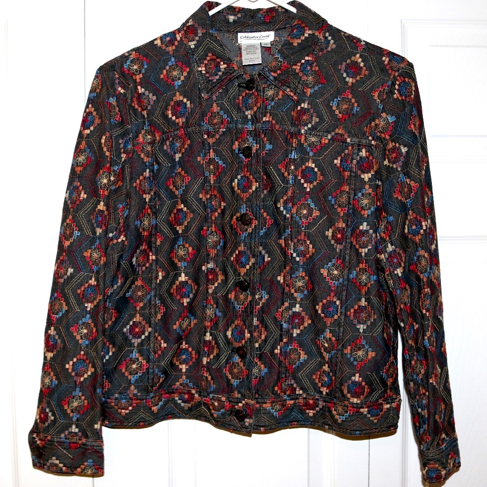 Coldwater Creek Southwestern jacket